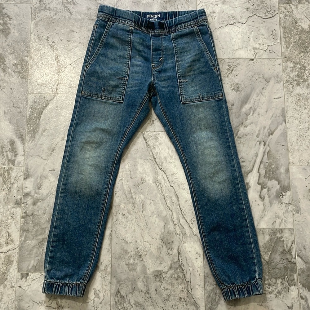 EUC Boys Denizen from Levi’s Jeans, Pull On, Skinny Leg, Stretch Fabric, Size 12